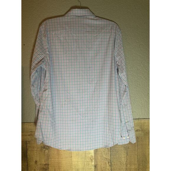 BONOBOS Slim Fit Button Up Mens Sz L Easter Preppy Business Officecore Corporate - Picture 3 of 7